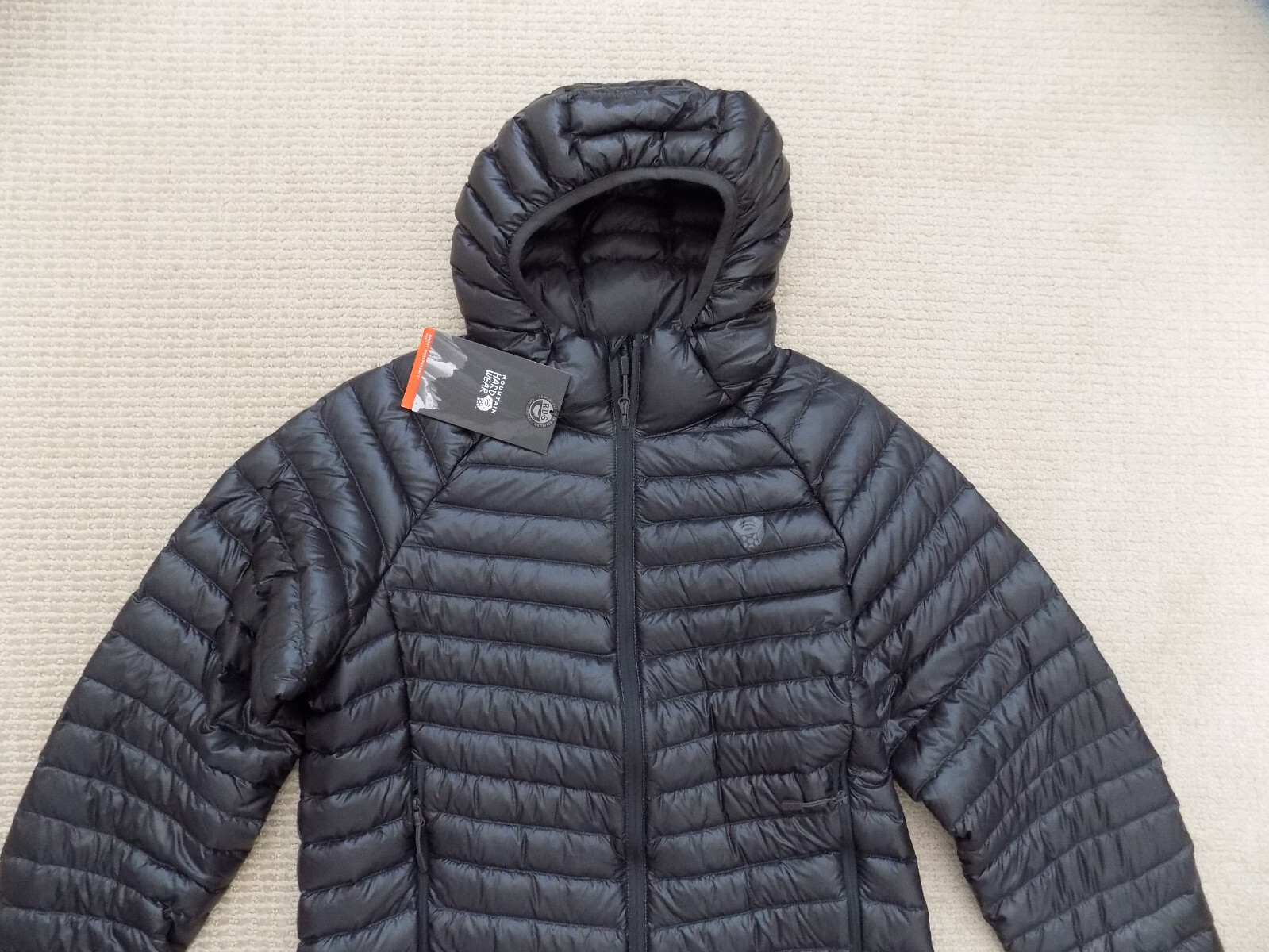 NEW MENS S SMALL MOUNTAIN HARD WEAR 800 DOWN JACKET GHOST WHISPERER HOODY 2 image 3