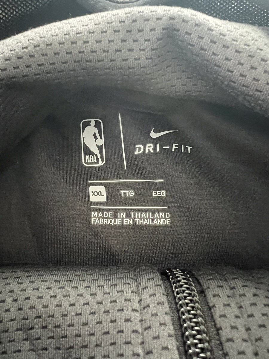 Brooklyn Nets Nike NBA Warm Up Zip Up Hoodie 2XL | eBay