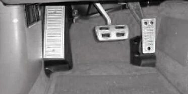 Corvette C5 Aluminum Dead Pedal 1997-2004