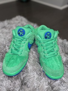 nike sb mens dunk low grateful dead bears green