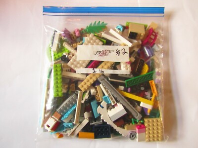 1 lb Bulk Lot LEGO Bricks Random Authentic Pieces ONE POUND Lego's.