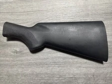 Black Shotgun Stock Unidentified No Hardware Heavy Plastic
