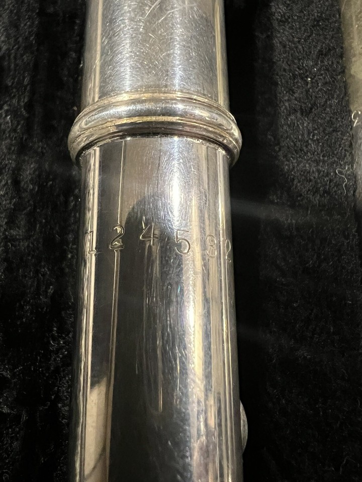 Vintage 1960’s Artley Flute Made In Elkhart, Indiana With Hard Case eBay