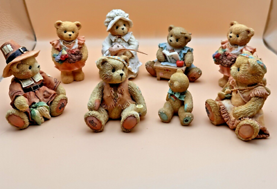 Cherished Teddies Figurines Lot of 8 | eBay