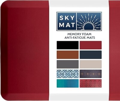 Sky Solutions Oasis Anti Fatigue Mat - Cushioned 3/4 Inch Comfort Mat 24'' x 70''