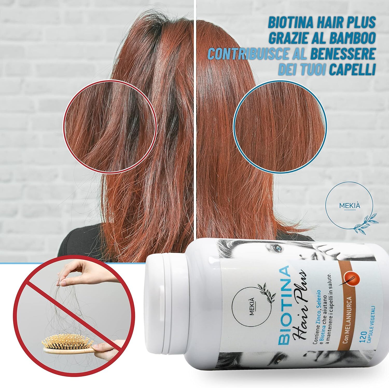 Integratore Mekià® Biotina Complex: Bellezza per Capelli e Unghie - 4