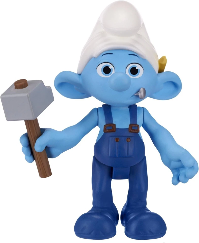 2013 Smurf Village Construction Adventure Pack Práctico Pitufo Estatuilla Juego Nuevo Foto 2 de 4