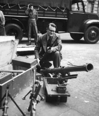 Suez Crisis 1956 - Soviet weapons which were captured Egyptian for- Old Photo
