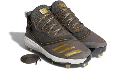adidas Baseball Cleats Icon V Bounce Low Metal Graphite Gray  display picture 1