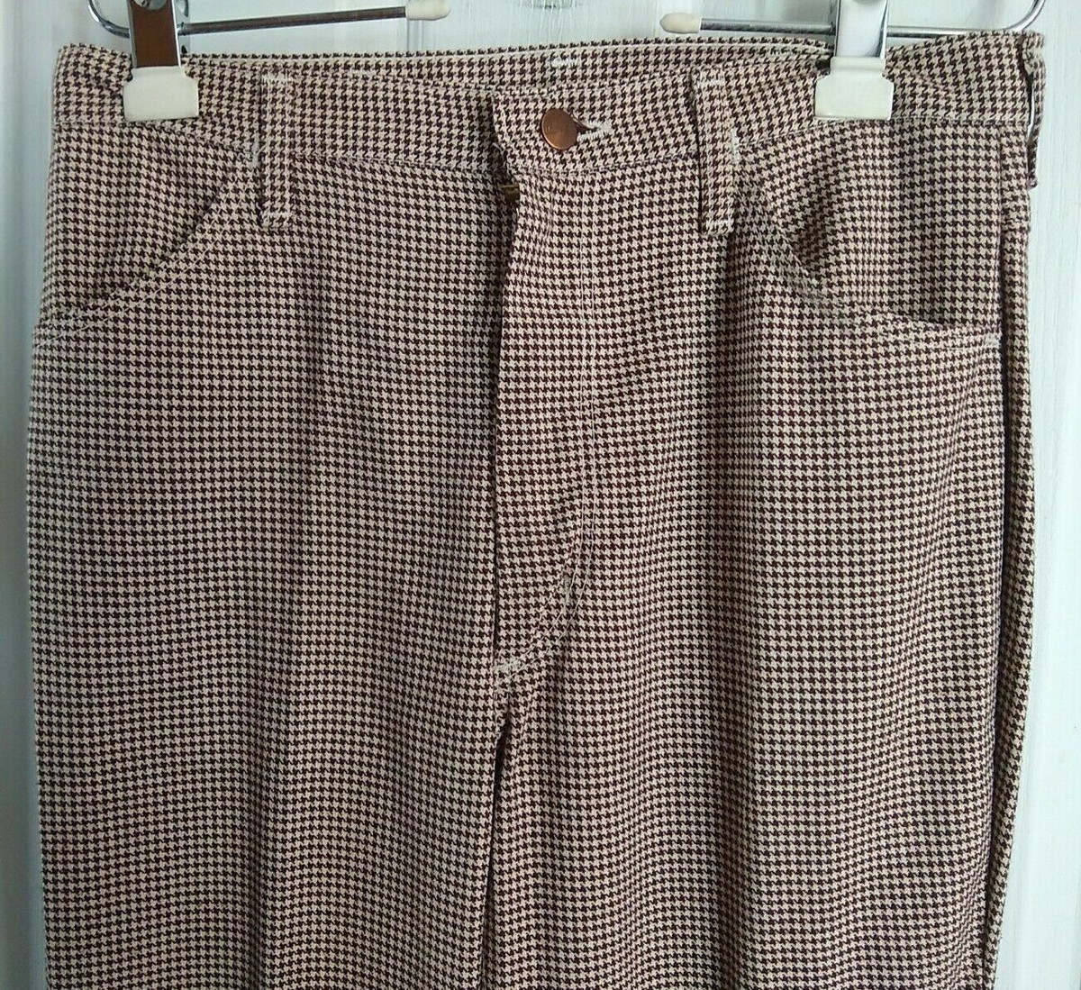 パンツ PRADA Houndstooth pants Brown P229HG13GO PRADA Houndstooth check pants P229HG_13GO_F0005_S_232