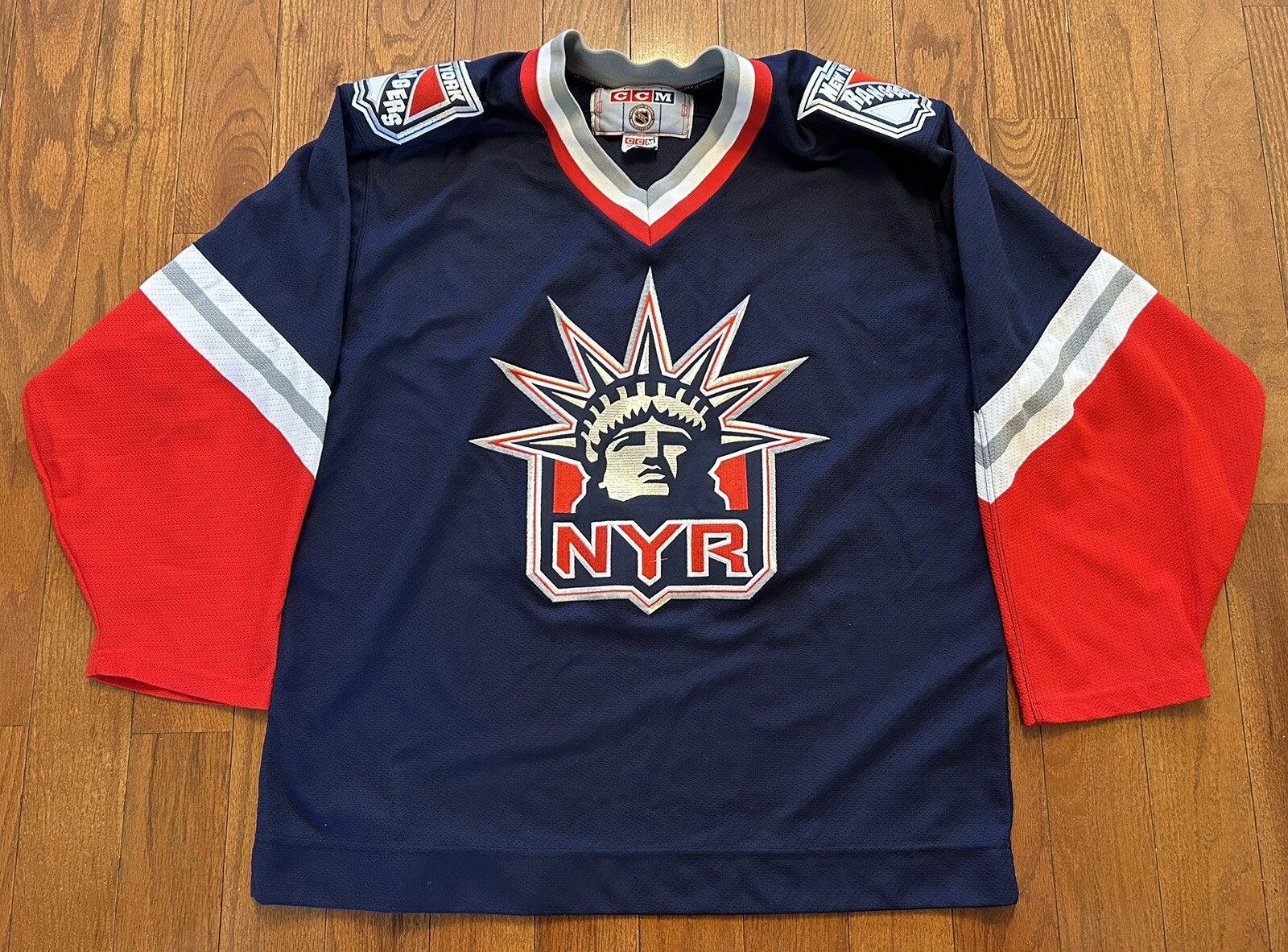 New York Rangers CCM Liberty Jersey Alternate Large eBay