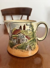 Royal Doulton Series Ware D3647 English Country Cottages Milk/Water Jug 1930s