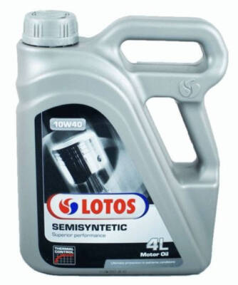 4L oil LOTOS semi-syntetic 10W 40 engine oil motor oil for Mercedes VW Seat 