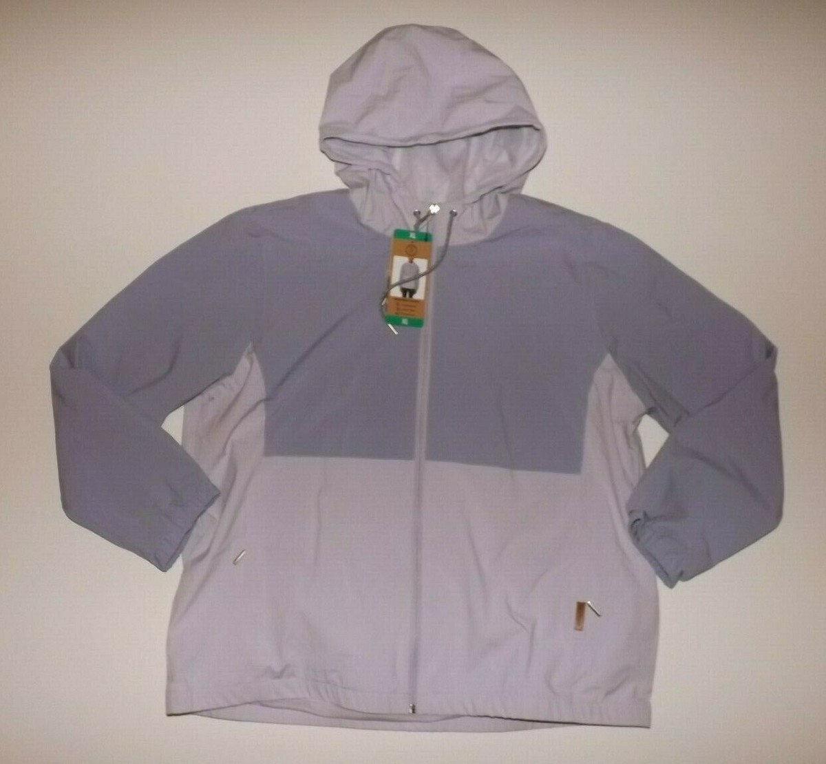 VOYAGER Purple Light Weight Windbreaker Jacket Size M NWT Womens
