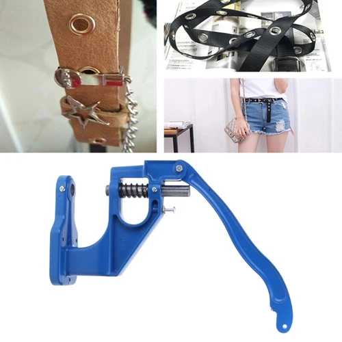 Multifunction Eyelet Machine Hand Press Grommet Rivets Installation Machine Tool - 画像2/8