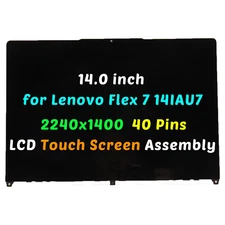 for Lenovo Flex 7 14IRU8 82Y2 2.2K LCD Touch Screen Digitizer Display Assembly