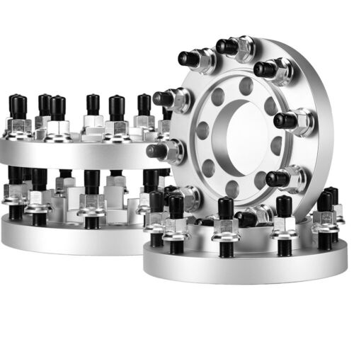 Aluminum GM 8x6.5" To Big Rig Semi 10x285.75MM Hub Centric Wheel Adapters