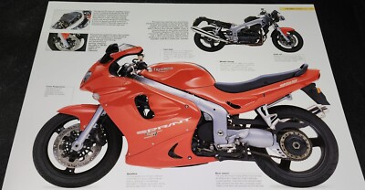 Triumph Sprint Motorcycle Bike Photo Sheet Picture Wall Art Out of Print    