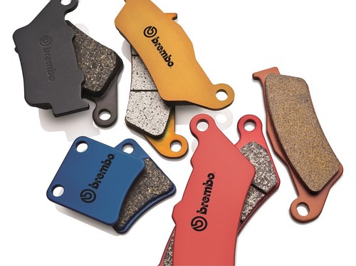Paire Plaquette de Frein Arrière BREMBO Bimota Bbx Enduro 508 12> - Photo 8/9