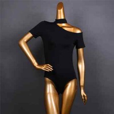 Adult Women Latin Tops short Sleeved T-shirt Stage Competition Dancewear Costume