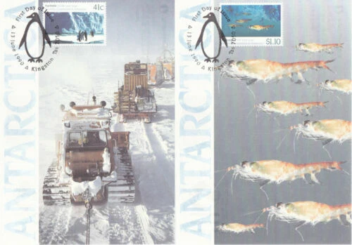 Science Australian Antarctic Stamps