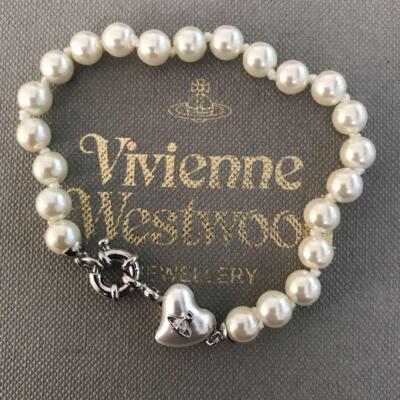 アクセサリー Vivienne Westwood - heart cross bracelet $_1.JPG?set_id=880000500F