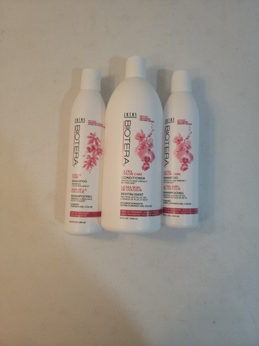 Zotos Biotera Ultra Color Care Shampoo Conditioner Bottles