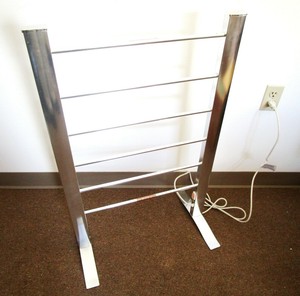 Warmrails Electric Floor Standing Towel Warmer Drying Rack Warmrails Electric Floor Standing Towel