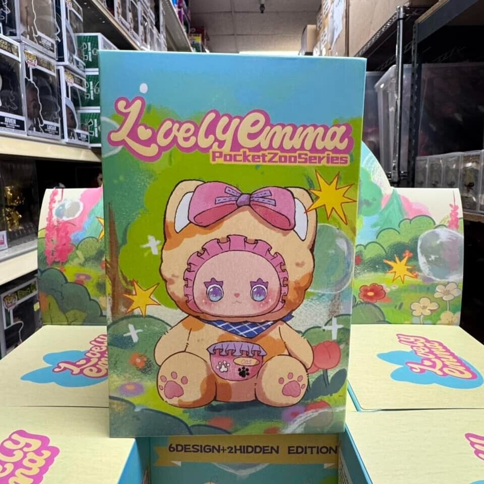 LOVELY EMMA Pocket Zoo Series Blind Box 1x Toy Plush Doll LOVELY EMMA Pocket Zoo Series Blind Box 1x Toy Plush Doll