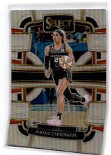 2024 Panini Select WNBA #18 DiJonai Carrington Silver Prizms