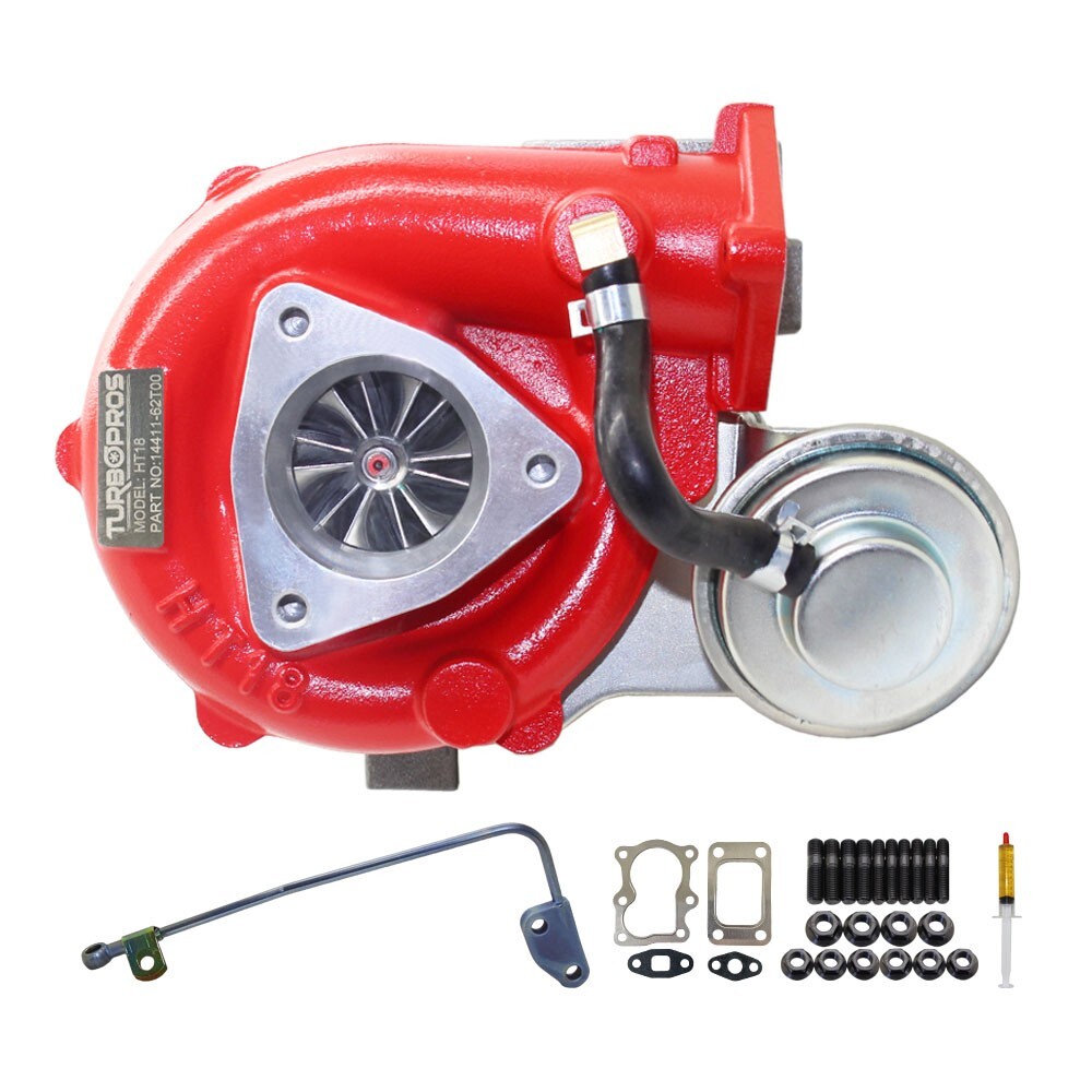 GEN1 High Flow Turbo With Genuine Oil Feed Pipe For Nissan Patrol GU TD42 4.2L