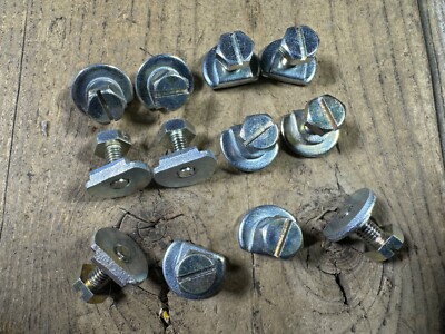 Derailleur Hanger Bolt For Rear Dropouts QTY 12 Low Profile Nut For Vintage  Bike