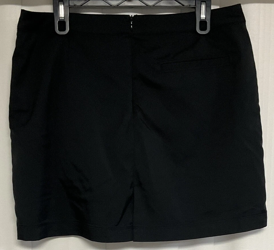 Pantalones cortos PGA Tour Motion Flux 360 para mujer talla 12 negros Foto 2 de 3