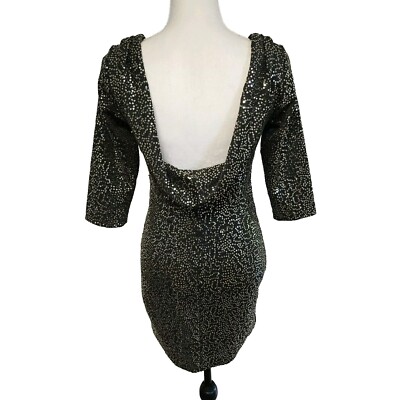 as u wish black sequin dress Sequin Party Dress Medium by As You Wish