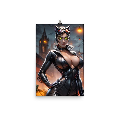 Catwoman DC Comics Poster | Museum-Quality Matte Print in Multiple Sizes - Picture 2 of 5