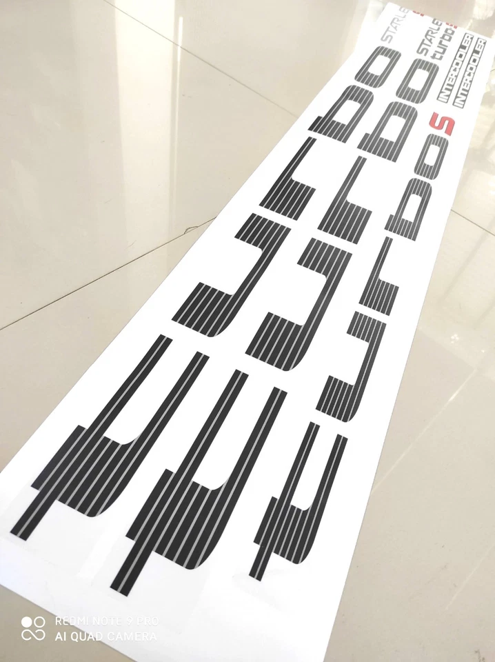 TOYOTA STARLET EP71 TURBO STICKER #2 - Image 2 of 4