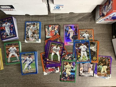2022-2026 Topps Baseball Color Serial Numbered Cards