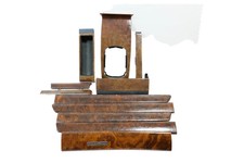 A6 4B C5 Verkleidung Klappe Abdeckung Dekor Holz Optik Nußbaum Wurzel terra