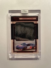 2025 Panini Turn Four #JTS-LCL Landon Cassill Jumbo Tire Swatches Red #1/25