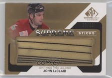 2014-15 SP Game Used Supreme Sticks/Gloves/Skates /12 John LeClair #PA-JL 2d8