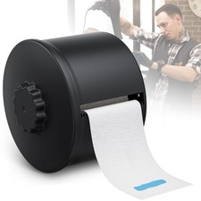 Neck Strip Dispenser, Black Barber Holder Dispenser with