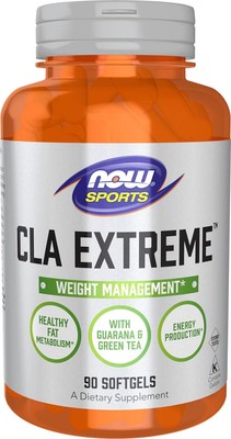 NOW Foods Sports Nutrition, CLA Extreme (Conjugated Linoleic Acid) With Guarana