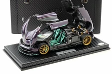 1:18 BBR Almost Real Pagani Huayra Dinastia Yazi Purple Carbon/Turquoise Special