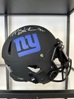 Michael Strahan Signed New York Giants Authentic Helmet Beckett Authenticated