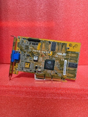 ASUS NVIDIA RIVA TNT2 Vanta 8MB AGP Video Graphics Card 5184-3926 VGA