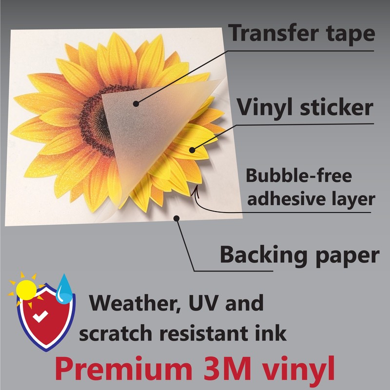 Mickey Mouse Decal Sticker – 3M Vinyl For Car Window, Wall, USA Made 7 thumbnail image