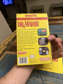 Dr. Mario (Nintendo NES, 1990) CIB completo di scatola bello!
