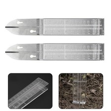 Handy Rain Gauge for Outdoor Garden 5 Inch 120mm Plastic
