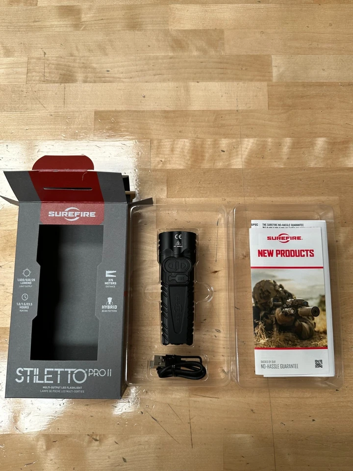 Linterna LED de salida múltiple Surefire Stiletto Pro II PLR-C Foto 2 de 4