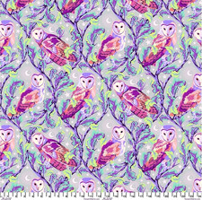 Tula Pink Moon Garden Night Owl Dusk by Fat Quarter